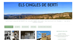Desktop Screenshot of cinglesdeberti.blogspot.com