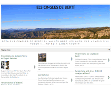 Tablet Screenshot of cinglesdeberti.blogspot.com