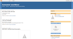 Desktop Screenshot of konsumer.blogspot.com