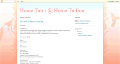 Desktop Screenshot of privatehometutor.blogspot.com