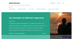 Desktop Screenshot of amorprofano.blogspot.com
