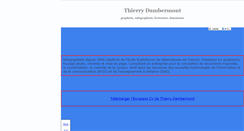 Desktop Screenshot of cv-thierry-dambermont.blogspot.com
