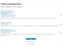 Tablet Screenshot of cv-thierry-dambermont.blogspot.com