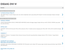 Tablet Screenshot of endangdwiwahyuni.blogspot.com