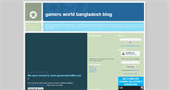 Desktop Screenshot of gamersworldbd.blogspot.com