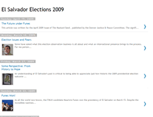 Tablet Screenshot of elsalvadorelections2009.blogspot.com