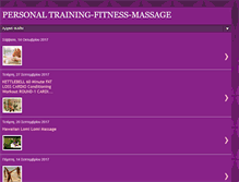 Tablet Screenshot of fitnessandmassage.blogspot.com