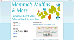 Desktop Screenshot of mommasmuffins.blogspot.com