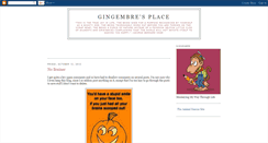 Desktop Screenshot of gingembresplace.blogspot.com