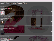 Tablet Screenshot of divasdiamonds.blogspot.com