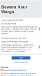 Mobile Screenshot of bewarakeurwarga.blogspot.com
