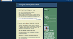 Desktop Screenshot of kumeyay.blogspot.com
