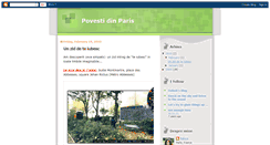 Desktop Screenshot of povestidinparis.blogspot.com