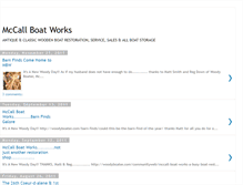 Tablet Screenshot of mccallboatworks.blogspot.com