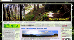 Desktop Screenshot of pfaelzerwaldlaeufer.blogspot.com