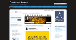 Desktop Screenshot of construeresomnus.blogspot.com