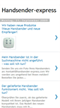 Mobile Screenshot of handsender-express.blogspot.com