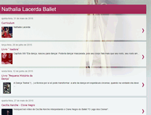 Tablet Screenshot of nathalialacerdaballet.blogspot.com