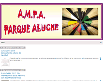 Tablet Screenshot of ampaparquealuche.blogspot.com