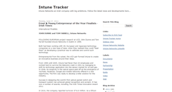 Desktop Screenshot of intunetracker.blogspot.com