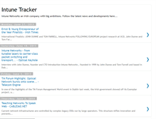 Tablet Screenshot of intunetracker.blogspot.com