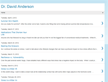 Tablet Screenshot of drdaveanderson.blogspot.com