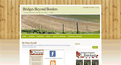 Desktop Screenshot of bridgesbeyondborders.blogspot.com