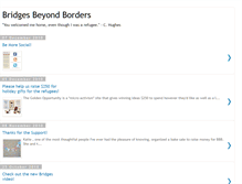 Tablet Screenshot of bridgesbeyondborders.blogspot.com