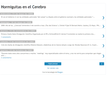 Tablet Screenshot of hormigasenelcerebro.blogspot.com
