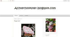 Desktop Screenshot of achterhookster.blogspot.com