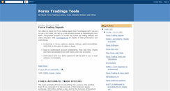 Desktop Screenshot of forextradingstools.blogspot.com