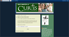 Desktop Screenshot of cbcdeafministry.blogspot.com