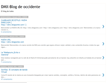 Tablet Screenshot of dmx-blogi.blogspot.com