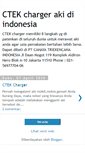 Mobile Screenshot of ctek-charger-aki.blogspot.com