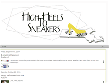 Tablet Screenshot of highheelstosneakers.blogspot.com