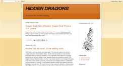 Desktop Screenshot of hidden-dragons.blogspot.com
