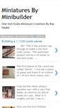 Mobile Screenshot of minibuilder.blogspot.com
