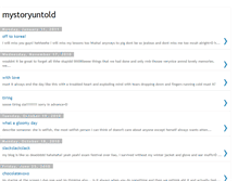Tablet Screenshot of myst0ryuntold.blogspot.com