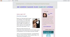 Desktop Screenshot of celebritygossip.blogspot.com