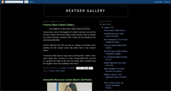 Desktop Screenshot of nextgengallery.blogspot.com