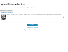 Tablet Screenshot of melamilik.blogspot.com