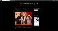 Desktop Screenshot of celebritiesloveblair.blogspot.com