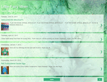 Tablet Screenshot of elliesue-littlefairywren.blogspot.com