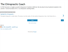 Tablet Screenshot of chiropracticpie.blogspot.com
