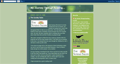 Desktop Screenshot of journeythroughreading.blogspot.com