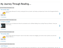 Tablet Screenshot of journeythroughreading.blogspot.com