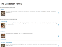 Tablet Screenshot of gundyfamily.blogspot.com