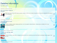 Tablet Screenshot of datalineinformatica.blogspot.com