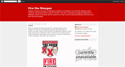 Desktop Screenshot of firethestooges.blogspot.com