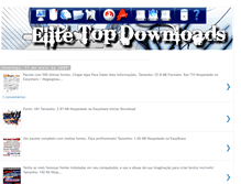 Tablet Screenshot of elitetopdownloads.blogspot.com